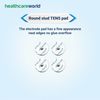 TENS/EMS Electrodes Set of 4 Round Electrodes with 3.9mm Stud Connection