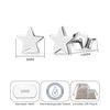 Philip Jones Sterling Silver Nan Quote Star Earrings