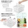 Richell Totno Vegetable and Freezer Storage Stocker, Deep Type, Regular