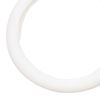 sourcingmap 32cm Outer Dia Car Rubber Antislip Steering Wheel Cover White