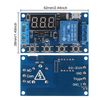 Coliao 2pcs DC 6-30V Timer Relay Programmable Time Delay Relay Module Cycle Timer with LED Display Support Micro USB 5V Power Supply, Smart Home Controller