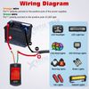 1PC Universal 7/8" Light On Off Switch Button For Motorcycle Scooter Dirt Bike