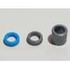 200 Rare K'NEX Thin Silver Gray Spacers Rings Washers (Blue Size) Small KNEX