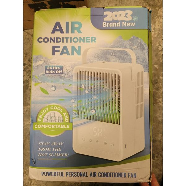 Portable Air Conditioners, Evaporative Air Cooler w/3 Wind Speeds & 2 Mist Modes