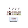 Bigg Red - Front Caliper Pad Guide Plate Steel Shims - Compatible with Evo