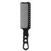 Barber Comb Wide Tooth Comb Cutting Comb Professional Clipper Combs Flat Top Comb Hairdressing Combs Barber Styling Tool(Black)