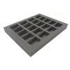 Tabletop Tyrant Single Foam Replacment Infantry Tray compatible with the Crusade case.