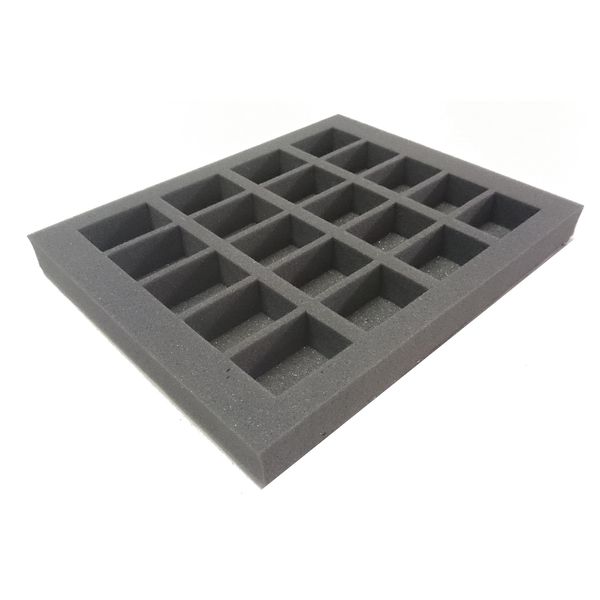 Tabletop Tyrant Single Foam Replacment Infantry Tray compatible with the Crusade case.