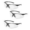 Elvex RX-500C-.75 Full Lens Magnifier, Black Frame (3 Pair)