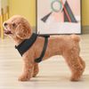 Dog Pet Harness Adjustable Control Breathable Mesh Reflective Chest Strap Black