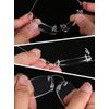 Viseng 2 Pairs Unisex Super Lightweight Rimless Quality Readers Ultra Thin Clear Lenses Frameless Reading Glasses +2.5