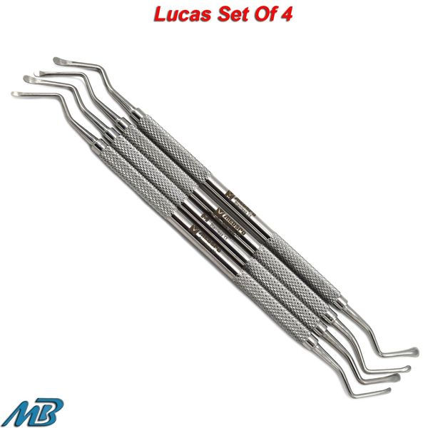 Dental Periodontal Extraction Lucas Bone Tooth Cryst Removal Socket Currettes 
