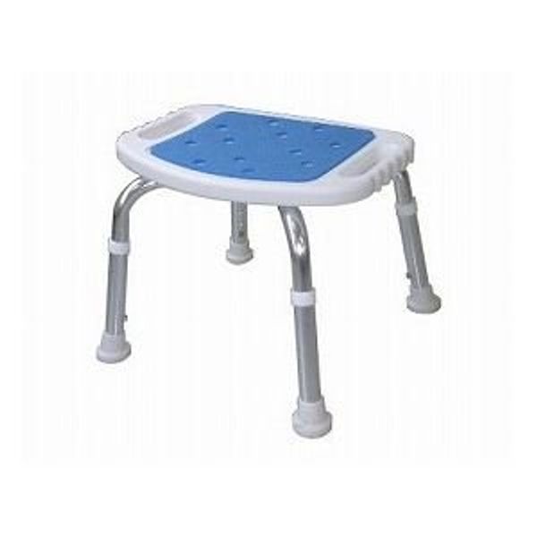 Miwa Shoji Shower Chair Backless BC-01XN-BL Blue