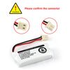 Rechargeable Battery Pack for Cordless Phones Compatible with Various Handsets