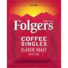 Folgers Classic Roast Coffee Singles, 19 ct