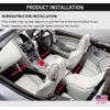 36 LED Car Charge Interior Accessories Floor Decorative Atmosphere Lamp Light US