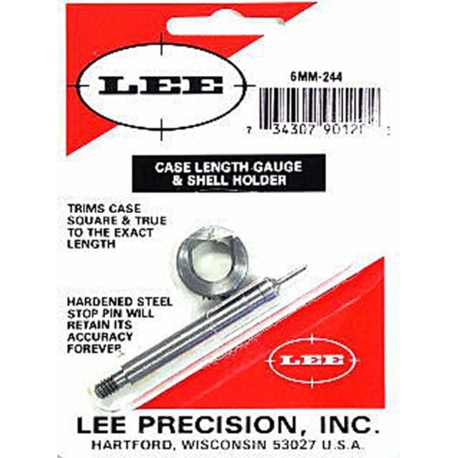 LEE PRECISION 6-mm Rem 244 Gauge/Holder