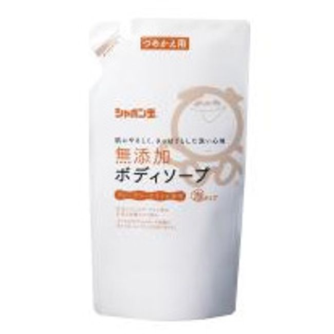 Shabondama soap additive-free series soap bubble-free body soap foam type &lt;refill&gt; 470ml