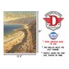 Tin Sign Nostalgia Erickson - Pacific Coast 31 x 40 cm