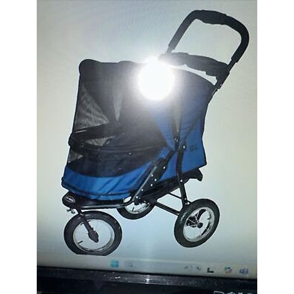 PET GEAR NO-ZIP JOGGER PET STROLLER/CATS/DOGS/FREE SHIPPING IN THE U.S. Blue