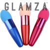 Glamza Powder Puff MakeUp Blender Brush With Handle Face Concealer Blending Sponge