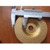 TechDiamondTools Diamond Cup Wheel for Angle Grinder 4 inch 30 Grit