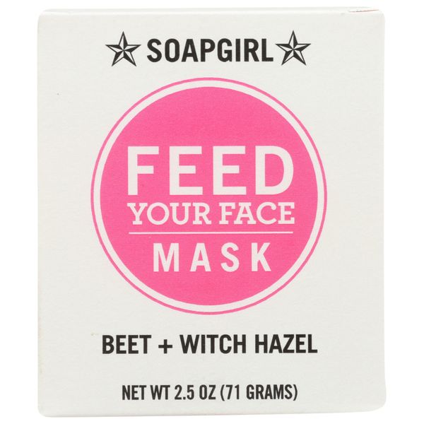 SOAPGIRL Beet Witch Hazel Mask, 2.5 OZ