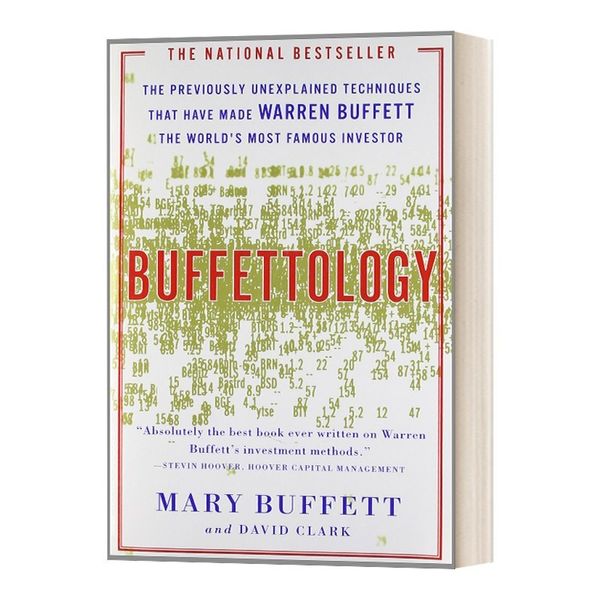 巴菲特学 英文原版 Buffettology 金融经济读物 英文版 Mary Buffett  纯全英文版正版原著进口英语书籍