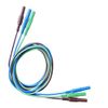 LDM202 Brown/Green/Blue Test Leads Set for Kewtech, Multifunction Testers