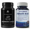 Mushroom Complex Immune Brain Function Parasite Detox Intestinal Supplements