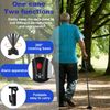 Walking Cane Folding Led Light Alarm Women Adjustable Suitable Arthritis Elderly