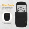 Adorama Slinger Slinger 4x6 Filter Pouch, Holds 4x6 5x Rectangular Filters, Black