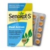 Senokot-S Dual Action Natural Vegetable Laxative Ingredient Plus Stool Softener Tablets, Docusate Sodium, Senna Concentrate, Gentle, Overnight Relief From Occasional Constipation, 10 ct