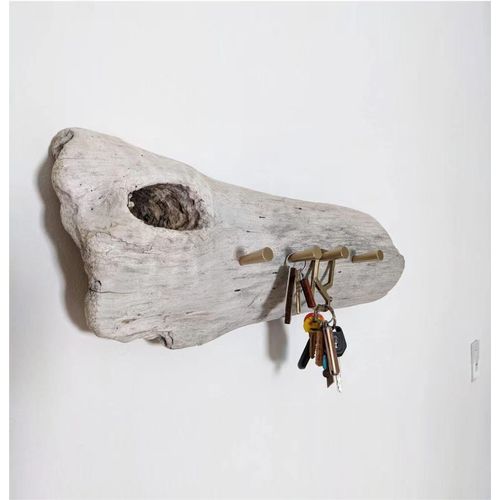 YANGQIHOME 4 Pack Gold Wall Hooks, Decorative Brass Coat Hooks, Towel Hooks Hat Hangers Wall Mounted (Conical)