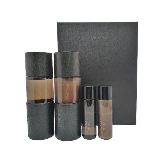 The Saem Mineral Homme Black EX 2 Set