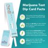 Easy@Home Single Drug Screen Test (Cannabinoids Urine Test) - THC Tests for Home THC Drug Test Urine Detox Kit Cutoff Level 50ng/mL Individually Wrapped - EDTH-114 (15 Pack)