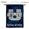 Utah State Aggies Banner with Hanging Pole