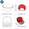 Underground Kulture 2-Tone Plain Red and Grey Snapback Baseball Cap