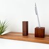 KATOMOKU Seal Case Shachihata Name 9 km-77B Walnut