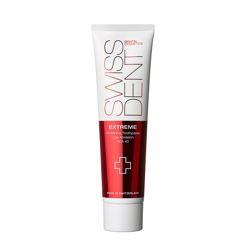 SWISSDENT Extreme Teeth Cream 100 ml Whitening Toothpaste, Specially ...