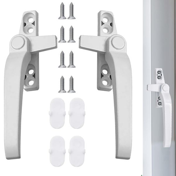2-Pack Window Handle – Double Window Handles for Windows, Durable and Easy to Install