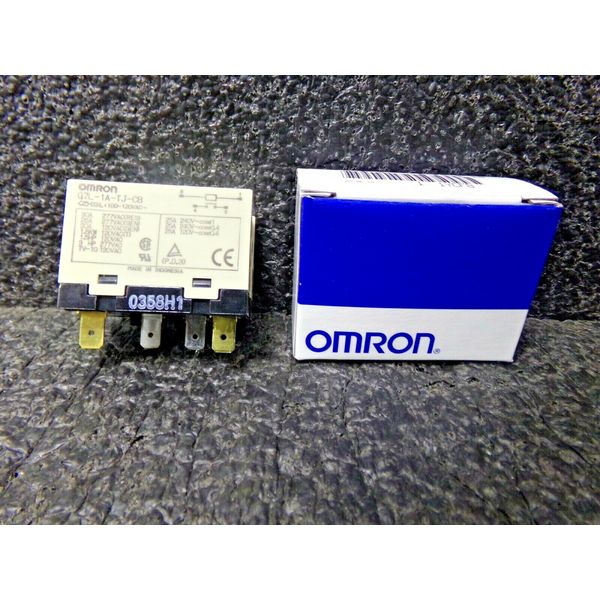 OMRON 100/120VAC, 4-Pin Bracket Enclosed Power Relay; Electrical Connection: 1/4