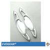 EVOGEAR External Honda Dedicated Paddle Shift Cover Paddle Shift Extension Civic Accord Step Wagon (Silver)