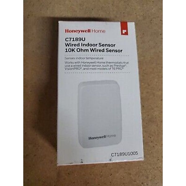 Honeywell C7189U1005 Remote Indoor Temperature Sensor - White