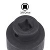 sourcing map 3/8" Drive by 24mm 6-Point Impact Shallow Socket, CR-MO Metric Sizes 2 Pcs