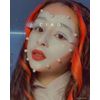 HALLOWEEN Pride Rainbow colorful parade false eyelashes (White)