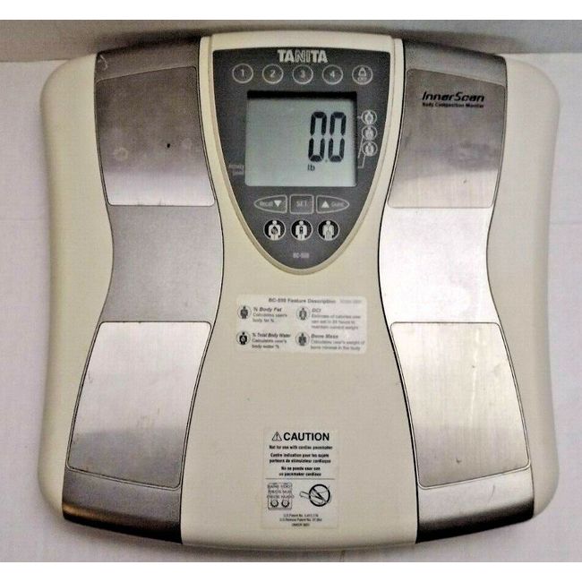 Tanita Innerscan Body Composition Monitor Scale (White)