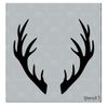 Stencil1 Winter Christmas Stencils (Antlers Stencil 5.75" x 6")