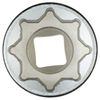 Tone Socket (8 Angle) 4E-24 Drive Angle 1/2 mm (12.7 mm) Double Side Width 0.9 inches (24 mm)