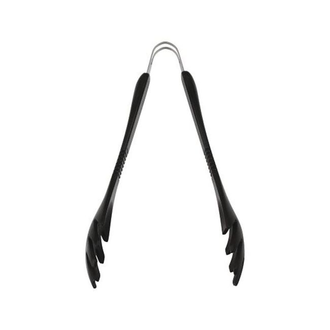 Suncraft Spaghetti Tongs, Made in Japan, Nylon, Melianti MA-40, Black, Size: W 7.9 x D 3.9 x H 1.8 inches (20 x 10 x 4.5 cm)